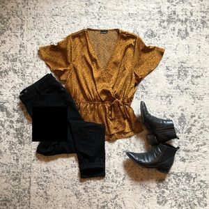 Forever 21 Surplice Top